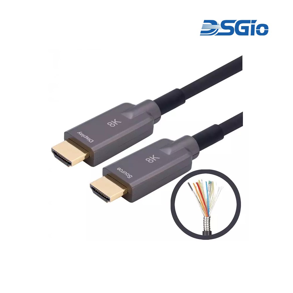 Armored HDMI 2.1 Active Optical Cable